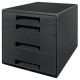 Leitz CUBE organizador para cajón de escritorio Plástico Negro